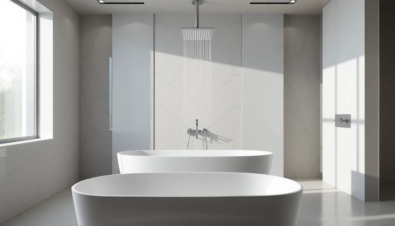 Explore elegant showers uk with luxurious designs and modern features in a serene bathroom.