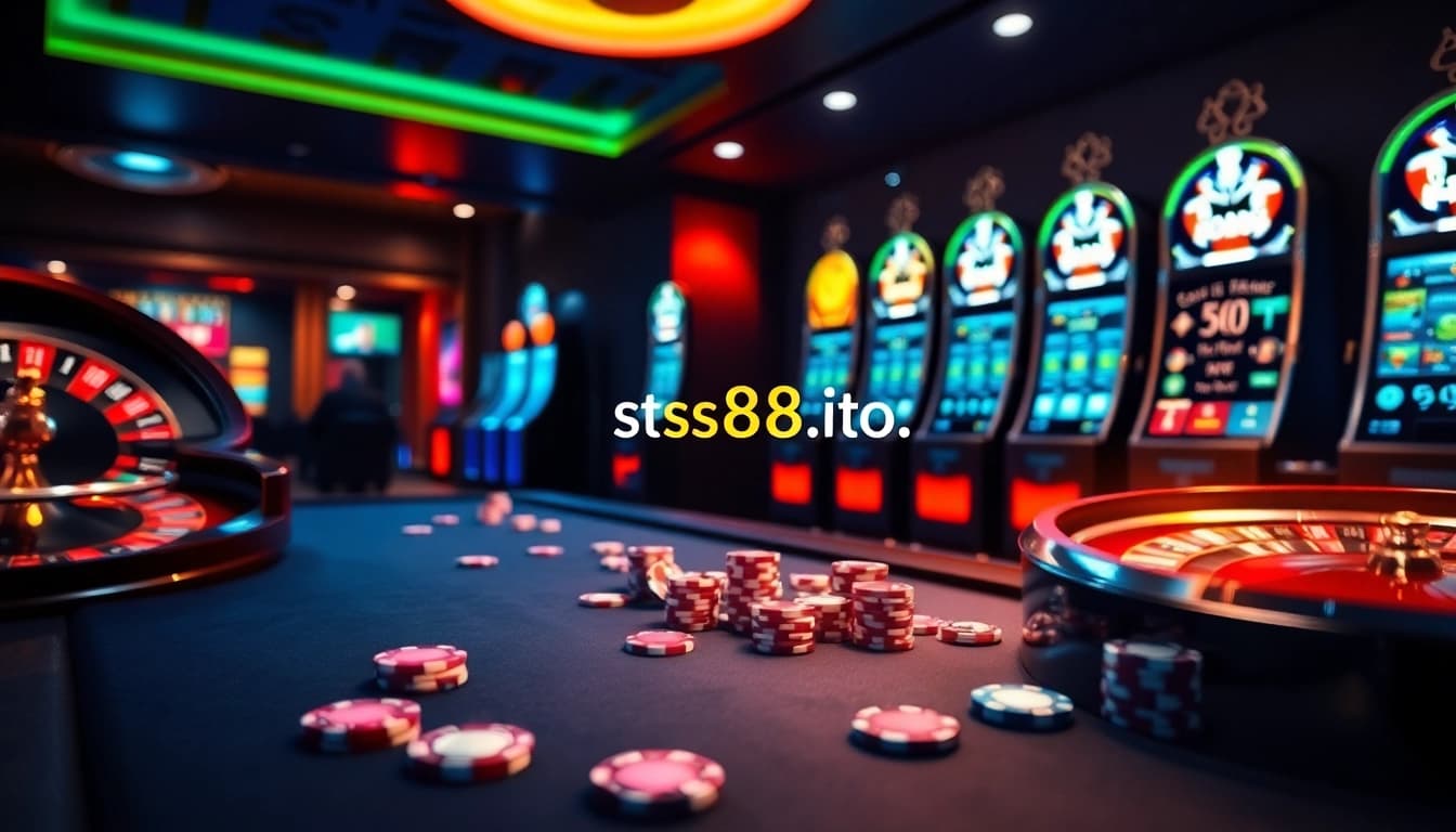 Experience the excitement of online gambling at https://sa88.it.com/ with vibrant casino elements.