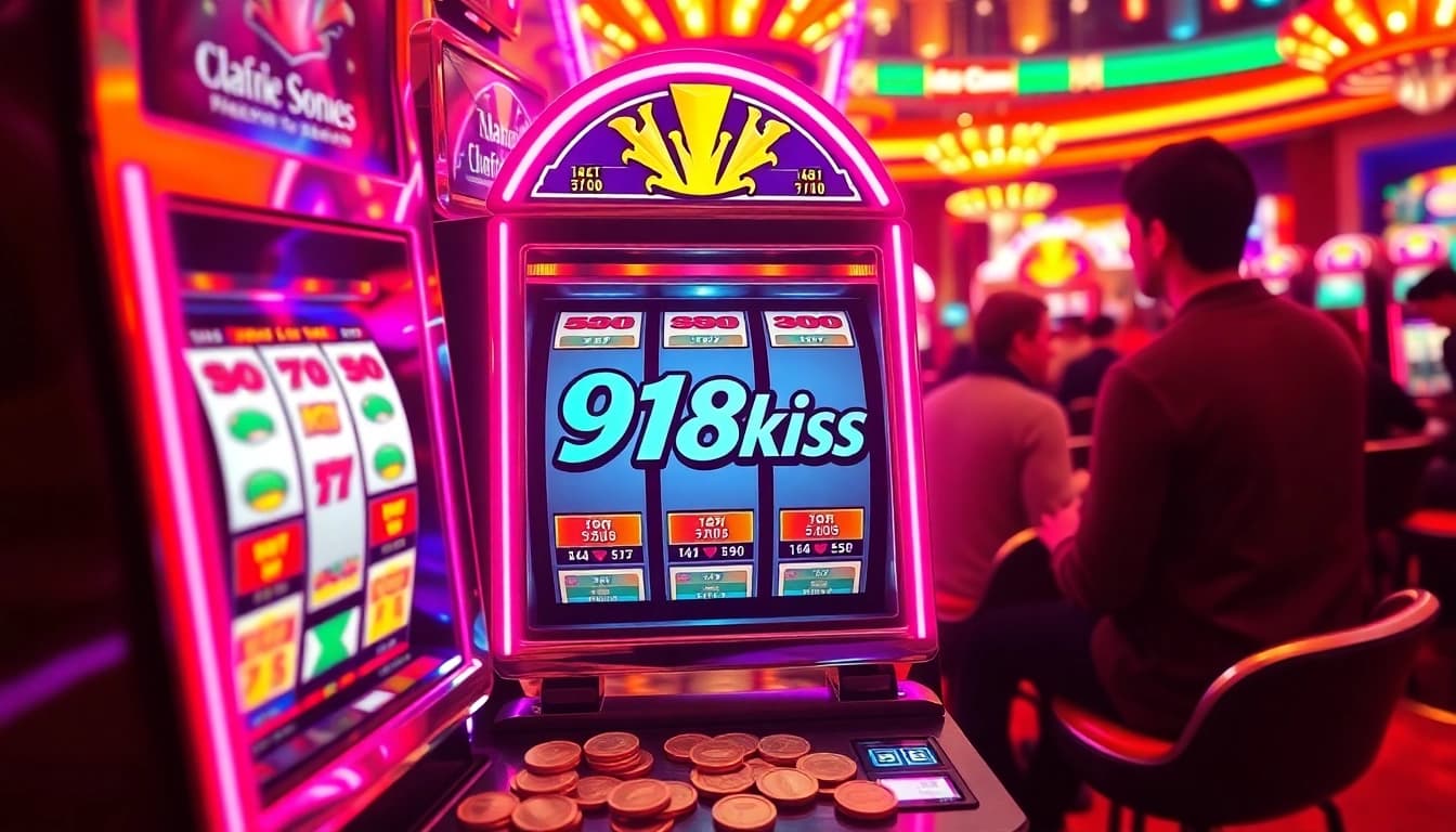 เล่น 918kiss slot ในคาสิโนที่เต็มไปด้วยความสนุกสนานและแสงสีสวยงาม