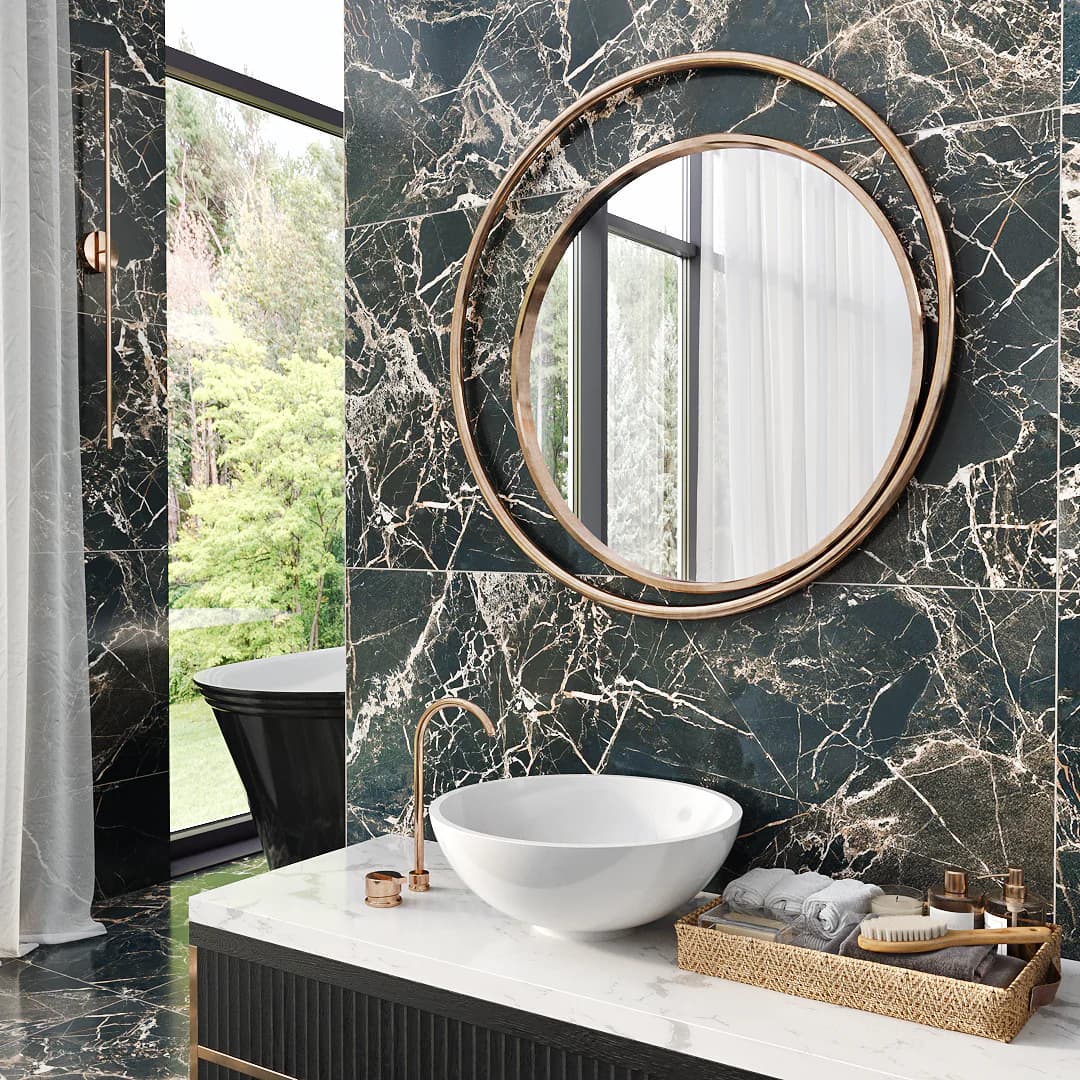 Small Space Ideas for Elegant Bathrooms