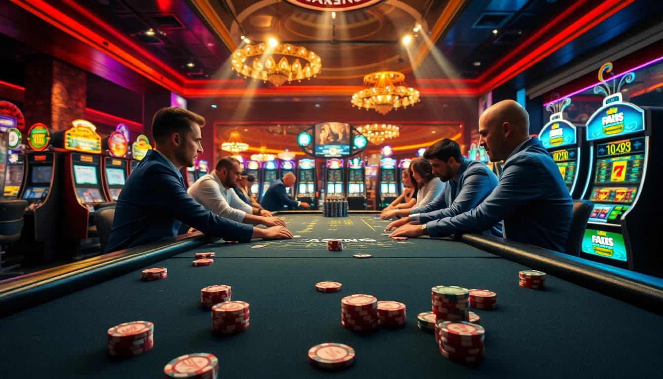 Menangkan pengalaman situs slot gacor dengan suasana kasino yang penuh warna dan energi.