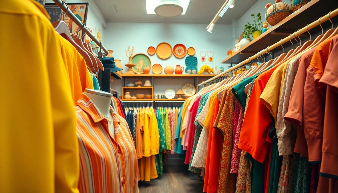 Shop at the thrift store Denmark for unique vintage clothing and exciting home decor finds.