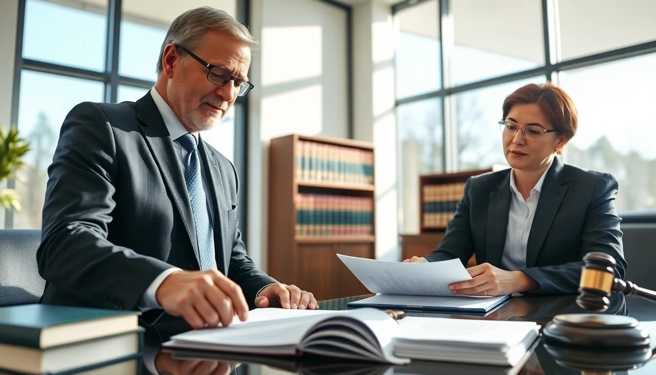 Consultation with a Manassas Personal Injury Lawyer in a welcoming office environment.