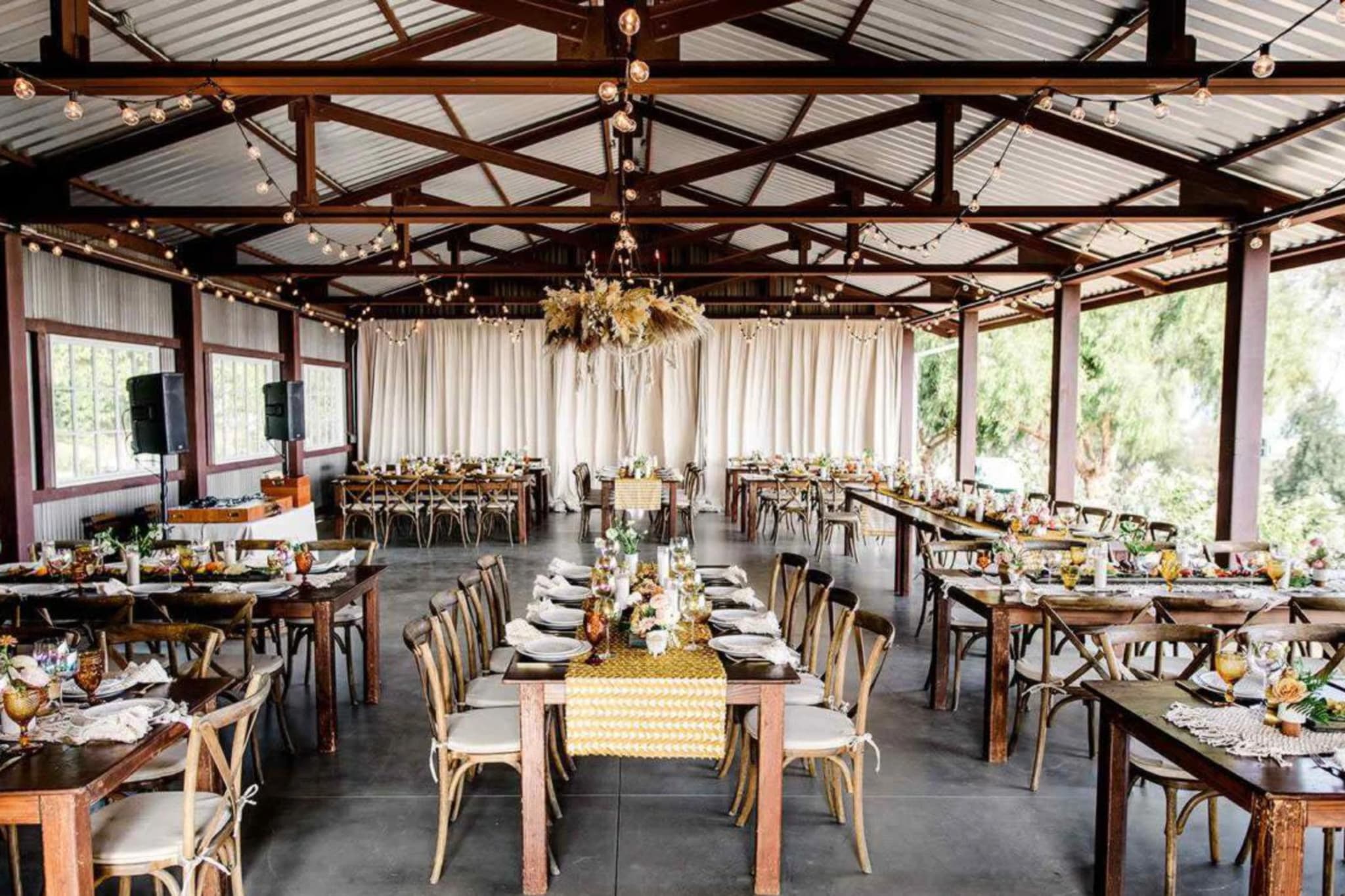 All-in-One Wedding Tent Chair &amp; Table Rentals