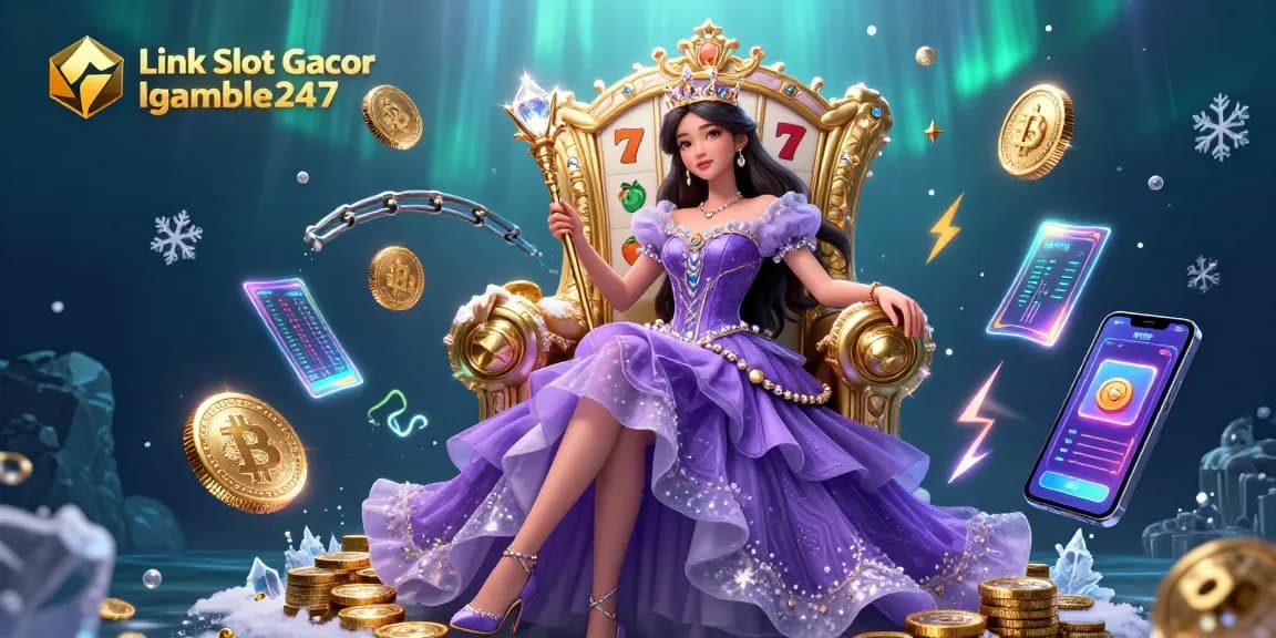 Experience the thrill with Link Slot Gacor Igamble247, where vibrant slot reels meet cryptocurrency excitement!