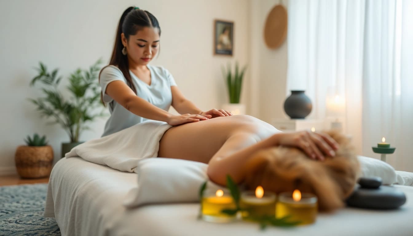 Experience relaxation with 출장안마 services from a skilled masseuse in a serene setting.
