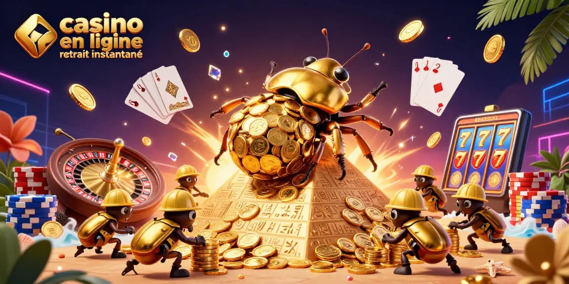 Retirez instantanément vos gains avec ce casino en ligne retrait instantané illustré.