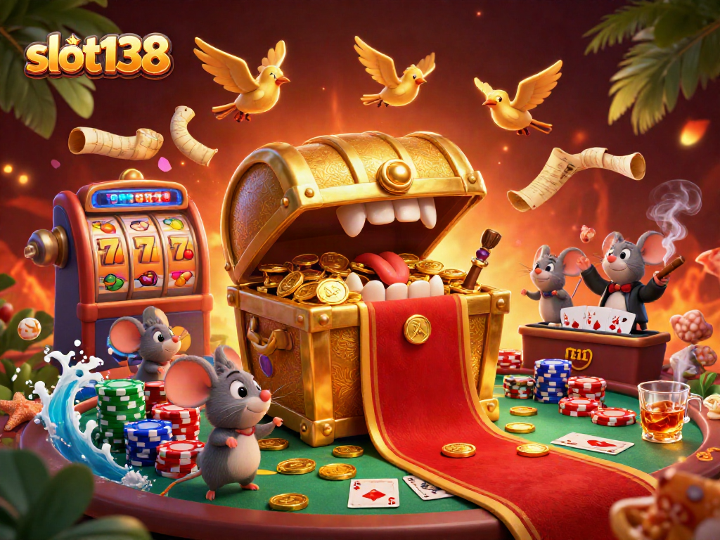 Spin to win at slot138 with vibrant treasures, thrilling slots, and exciting poker elements.