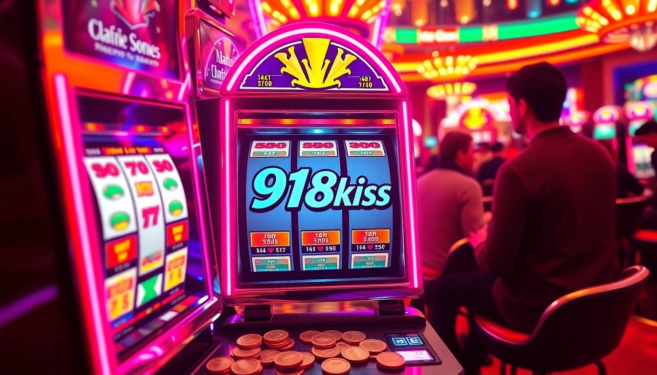 เล่น 918kiss slot ในคาสิโนที่เต็มไปด้วยความสนุกสนานและแสงสีสวยงาม
