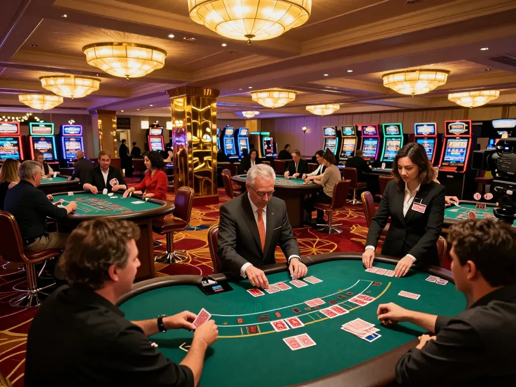 Engaged players at blackjack tables revealing intense moments in the casino experience featuring giường bệnh nhân in strategic settings.