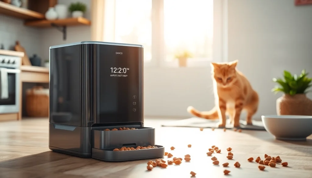 Effortlessly Manage Your Pet's Meals with the WOPET Automatic Pet Feeder