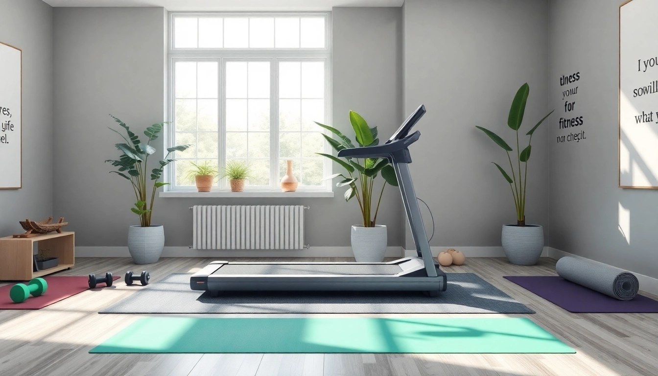Innovative walking pad treadmill manufacturer showcased in a modern home gym environment.