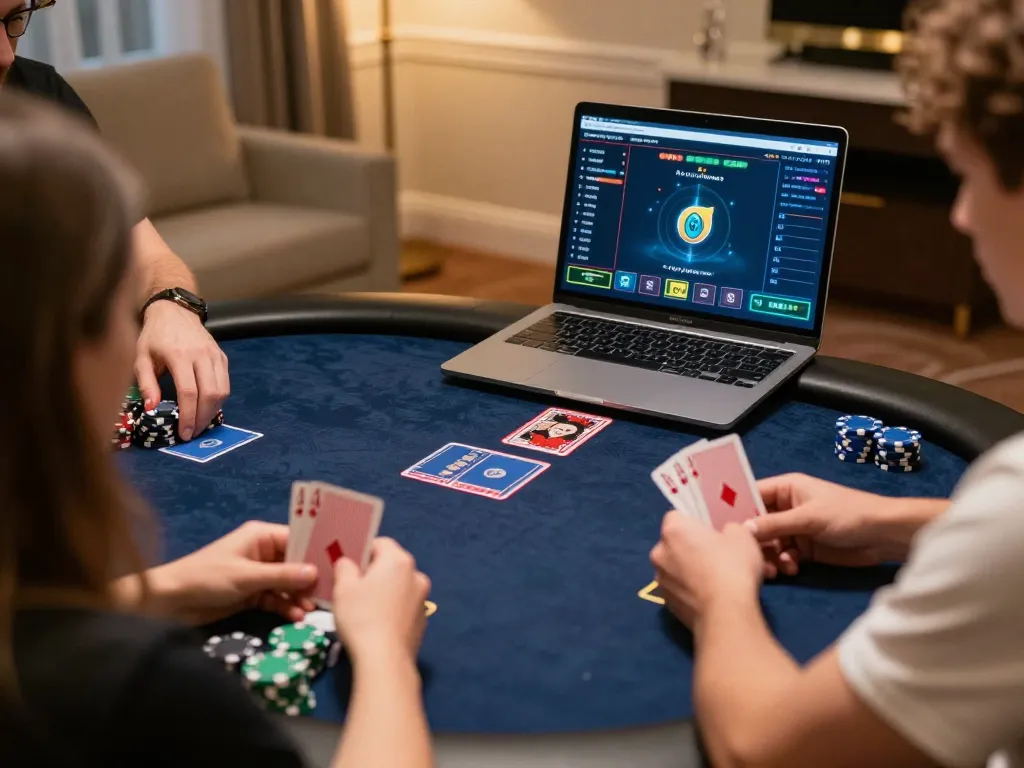 Engaging online poker gameplay at https://777x.bid/ showing players competing in a strategic environment