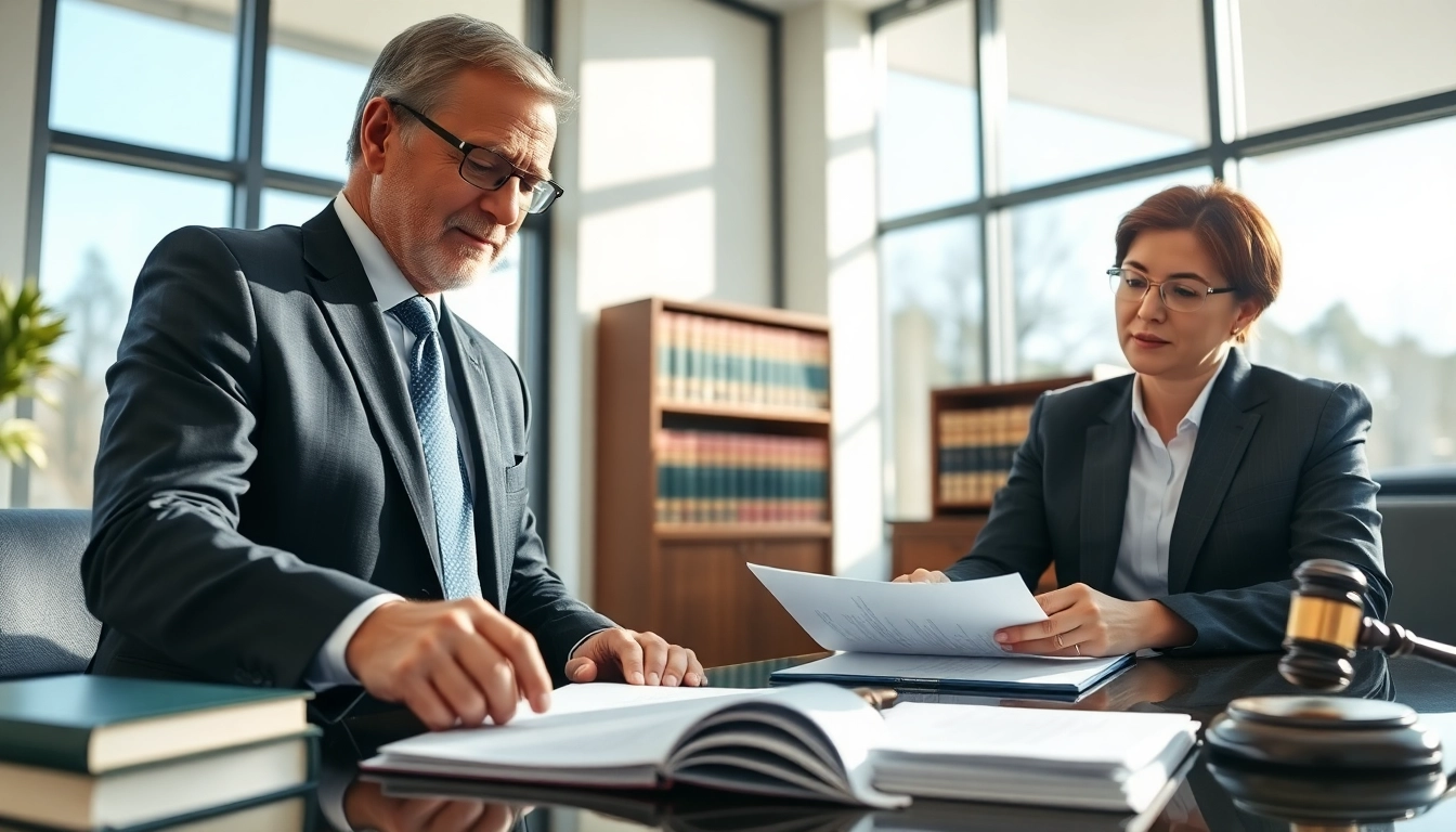 Consultation with a Manassas Personal Injury Lawyer in a welcoming office environment.