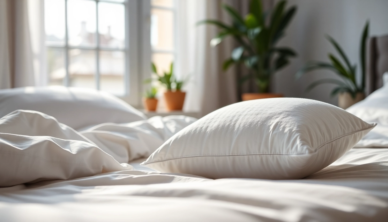 Relaxing Akupressurkissen showcased on a bed, inviting comfort and relief.