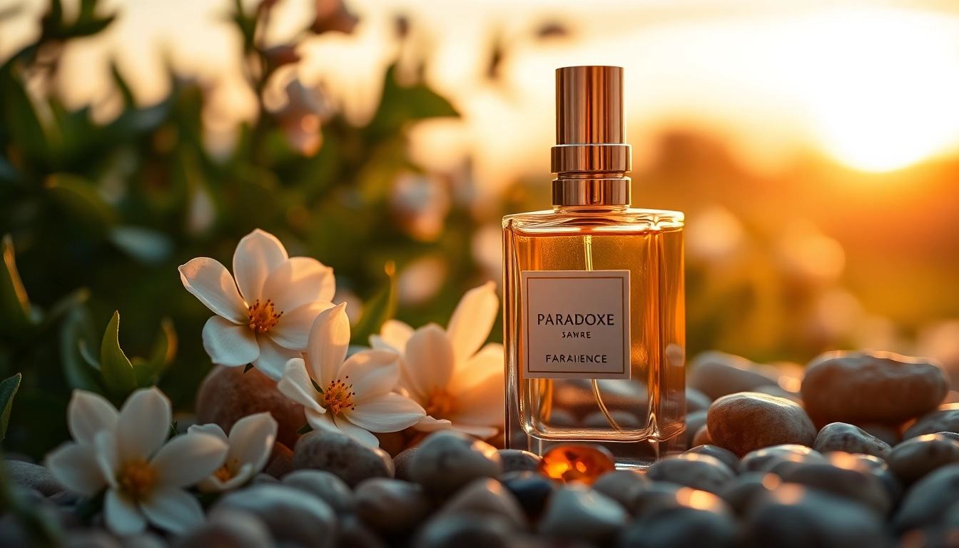 Experience the allure of Paradoxe fragrance, captured beautifully with jasmine and amber accents.