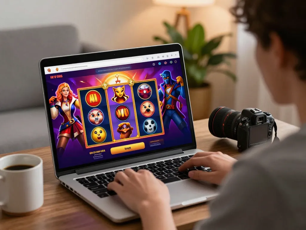 Pengalaman permainan situs gacor online dengan grafis slot yang cerah dan antarmuka pengguna yang menarik.