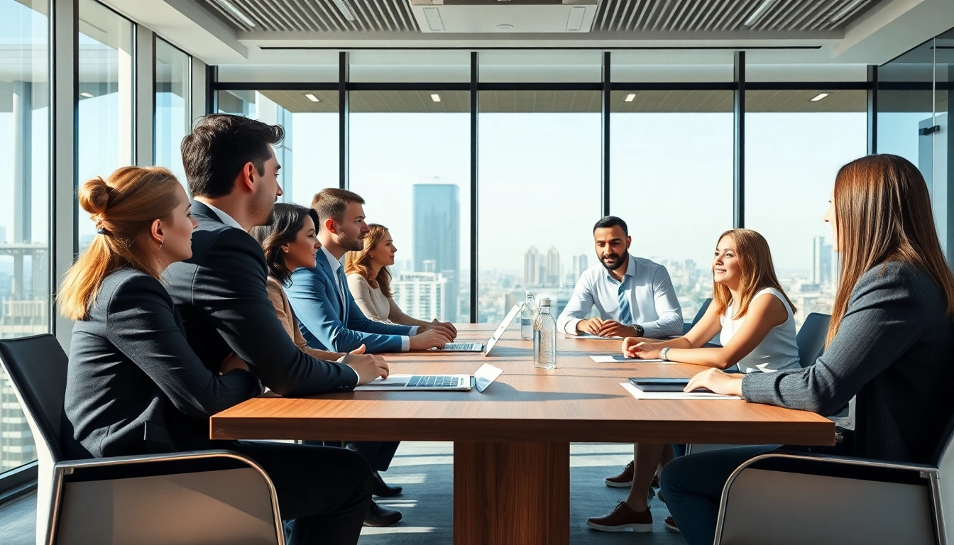 Überstunden auszahlen lassen in einem professionellen Geschäftstreffen mit engagierten Mitarbeitern.