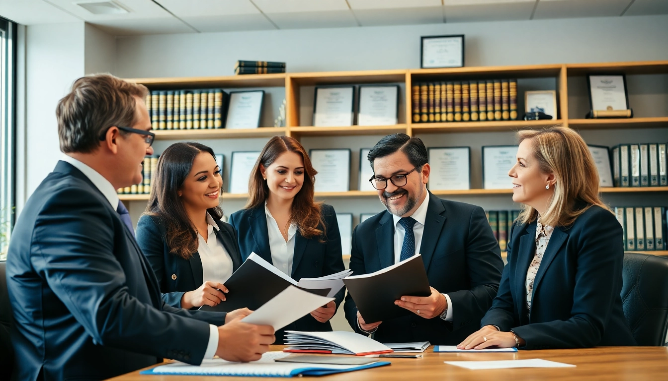 Engaged Seattle Social Security Disability Lawyers collaborating to support clients.