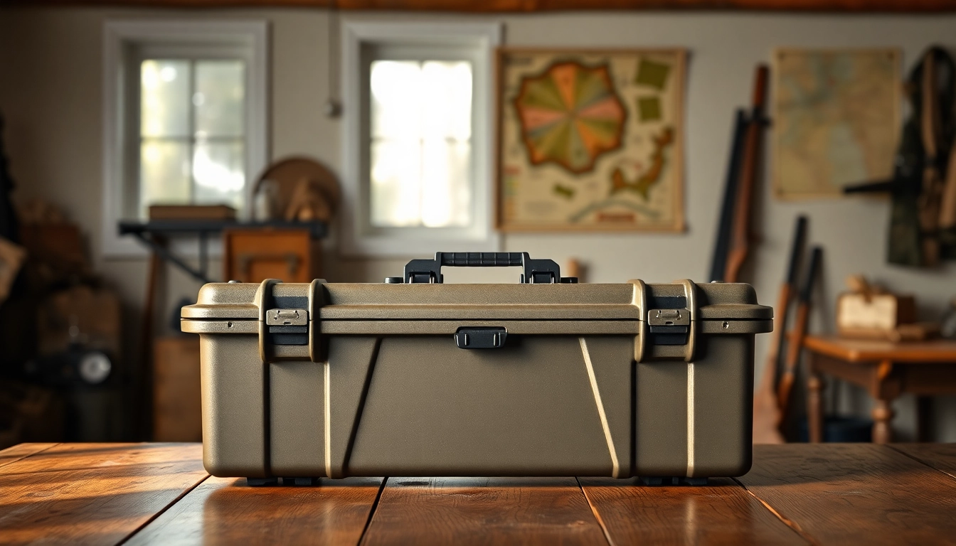 Protect your gear with a durable pelican rifle case featuring robust design and reliable latching.