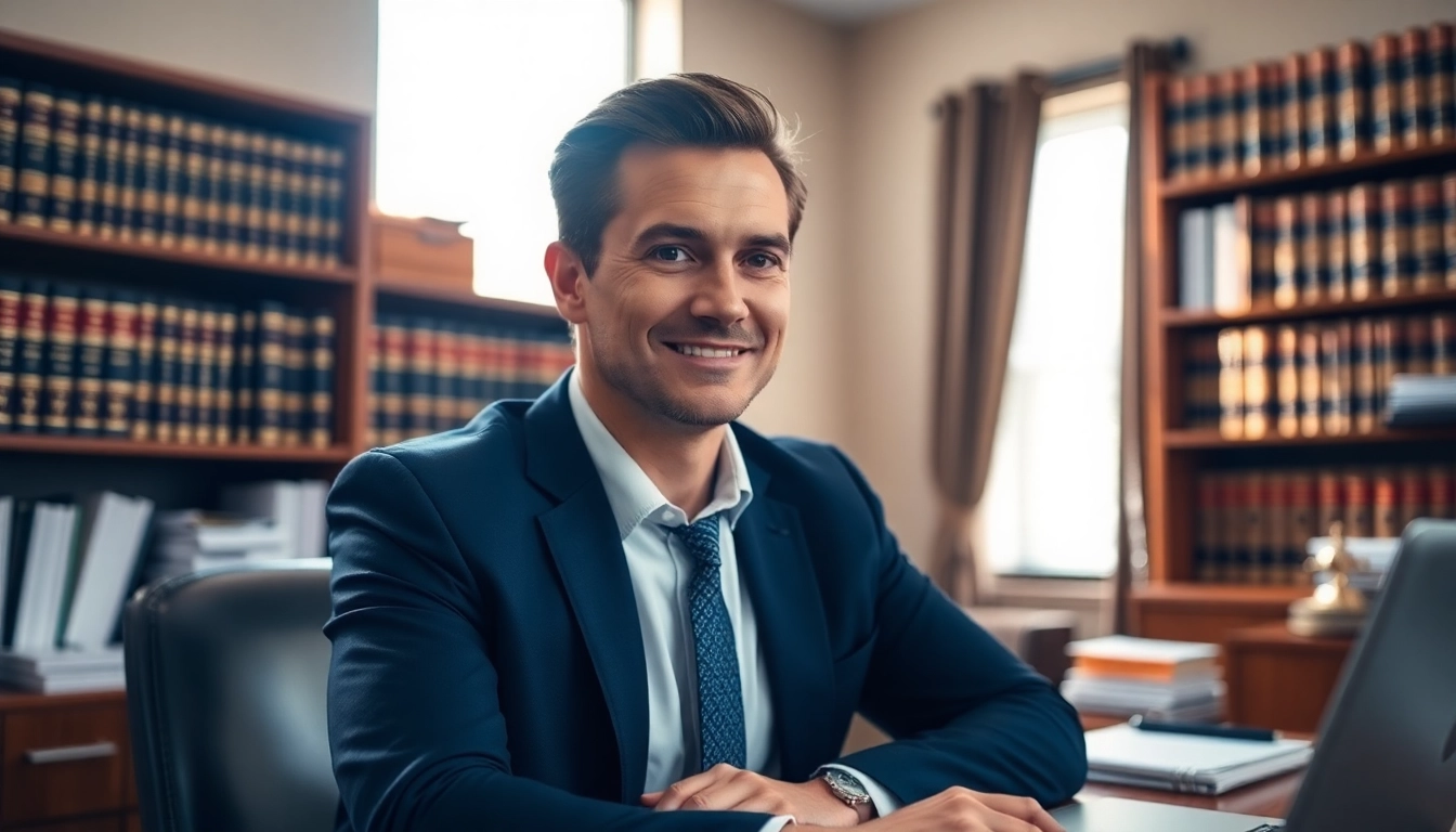 San Antonio accident lawyer consulting clients in a professional office environment.