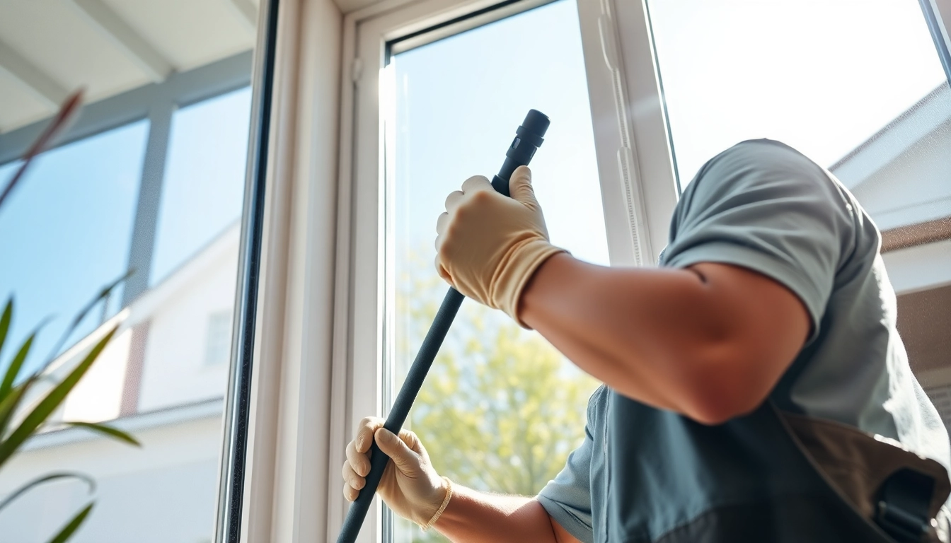 Enhance your home with window bug control service, demonstrating expert pest management.