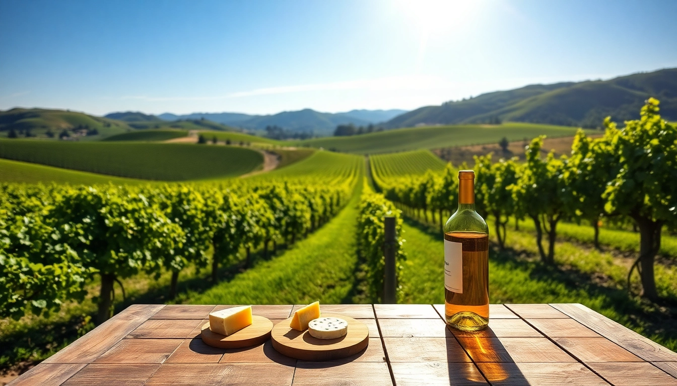 Tasting wine at picturesque Clarksburg wineries with lush vineyards and artisan cheese.