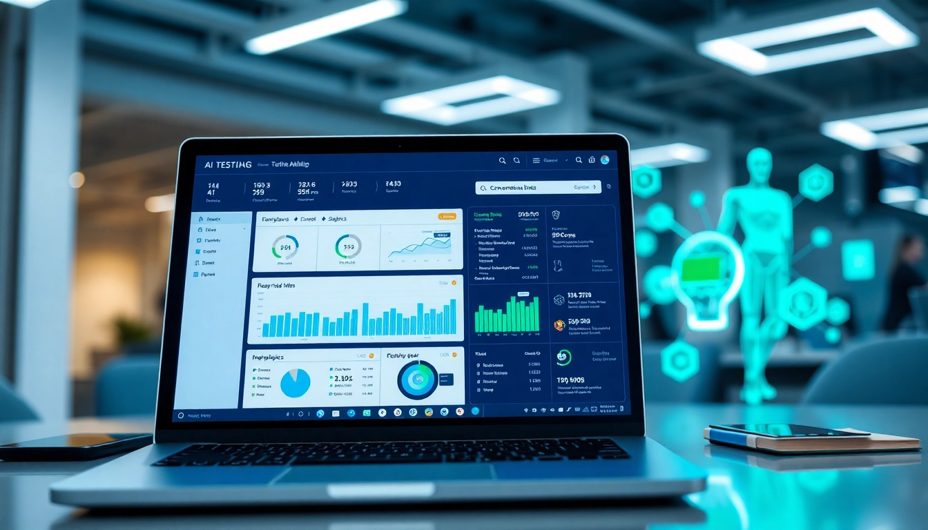 Engaging dashboard of https://benchbot.ai showcasing AI testing metrics and analytics.