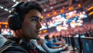 Watch the thrilling competition at https://gamelevate.com featuring professional gamers in action.