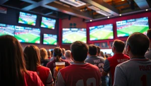 스포츠중계 팬들이 생생하게 즐기는 고화질 스포츠 방송 장면