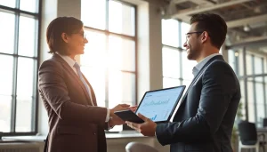 신용카드 현금화에 대한 정보를 자세히 설명하는 금융 전문가의 모습