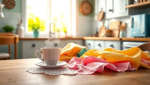 Bekijk de diverse wafel katoen producten in een gezellige setting die uitnodigend zijn.