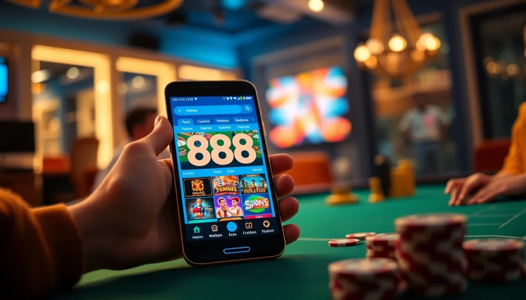 Experience thrilling gaming opportunities with the 888new online betting app interface.