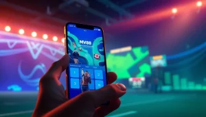 MV 88 mobile app interface showcasing safe transactions and user-friendly design.