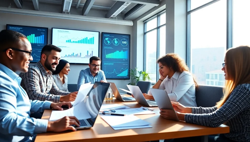 Illustration representing thin content penalty recovery strategies with SEO professionals collaborating.