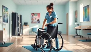 Engaged therapy session at Health in Motion Rehabilitation showcasing personalized care.