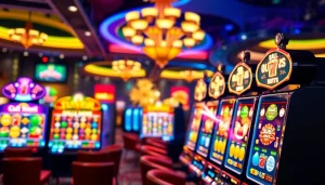 Menangkan slot gacor dengan mesin slot bercahaya dalam suasana kasino yang mendebarkan.