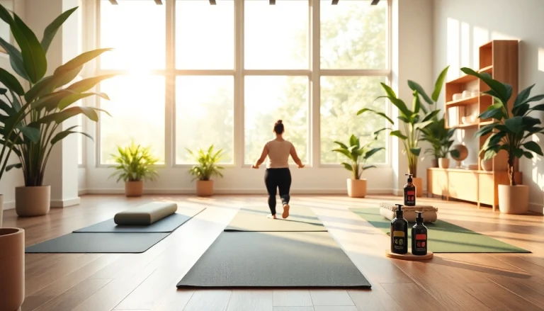 Kooralive yoga class promoting wellness and relaxation in a serene environment.