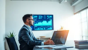 신용카드 현금화 관련 분석을 하는 전문가의 모습