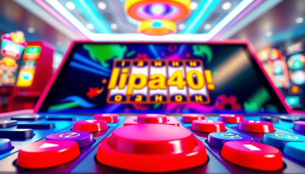 Masuk ke lipat4d login slot dengan antarmuka permainan online yang menarik.