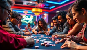 Mainkan Domino88 poker game dengan gaya seru dalam suasana penuh warna dan permainan yang mendebarkan.