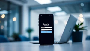 Masukkan dengan aman ke dalam jentoto login melalui halaman yang modern dan intuitif.