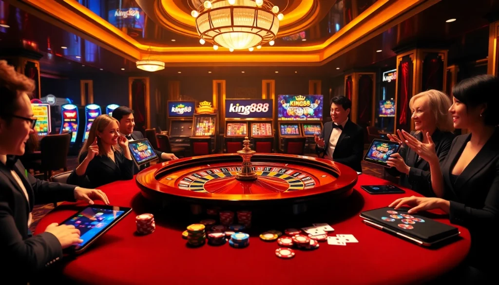 Experience the thrill of king88 with engaging casino games and vibrant gaming atmosphere.