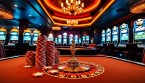 W88 players enjoying intense casino action at luxurious gaming tables and betting slots.