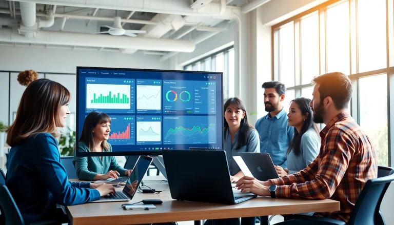 Team of professionals performing quality assurance testing at https://xqa.ca office, designed for collaboration.