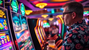 Bermain slot petanitoto yang mengasyikkan di kasino yang penuh warna.