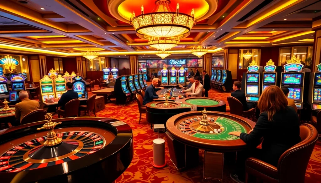 Experience excitement and luxury at https://topclub.space/ with vibrant casino games and engaging players.