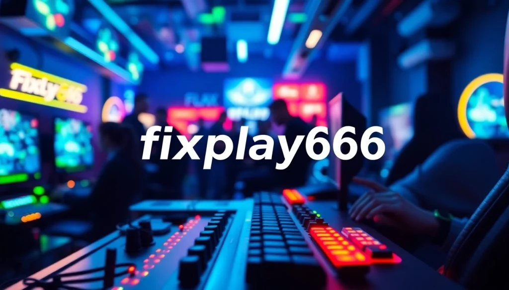 Menangkan permainan dengan fixplay666 di lingkungan bermain yang futuristik dan penuh energi.