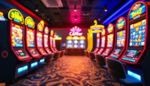 Menampilkan bandar toto yang menarik di ruang permainan digital penuh warna.