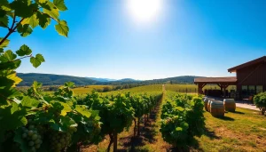 Visit the picturesque clarksburg wineries with vibrant vineyards and inviting tasting areas.